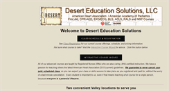 Desktop Screenshot of deserteducation.com